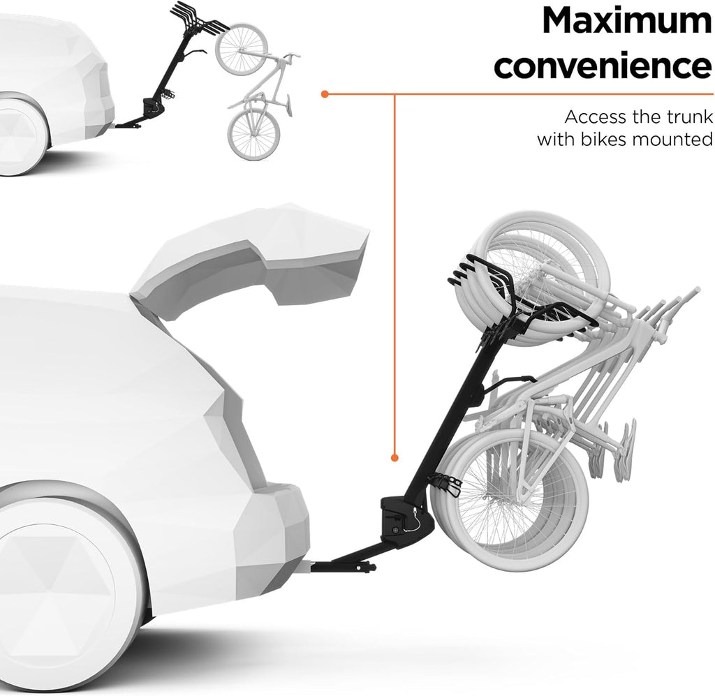 Thule Revert Vertical Hitch Rack - 6 Bikes – Krafty Bikes