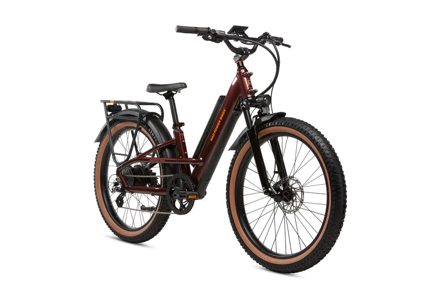 Red power bike on sale