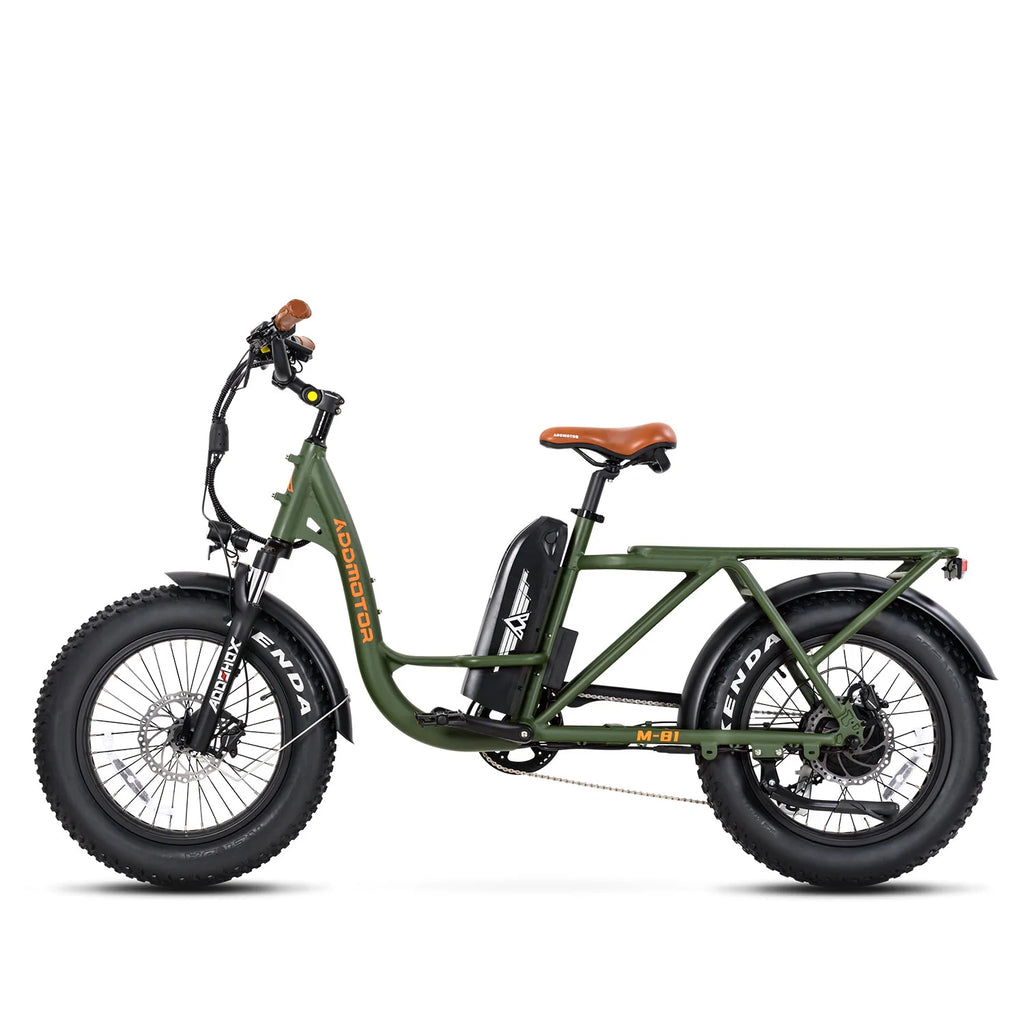 addmotor motan 1000 watt electric bicycle ADDMOTOR M-81 Electric Cargo Bike – Krafty Bikes