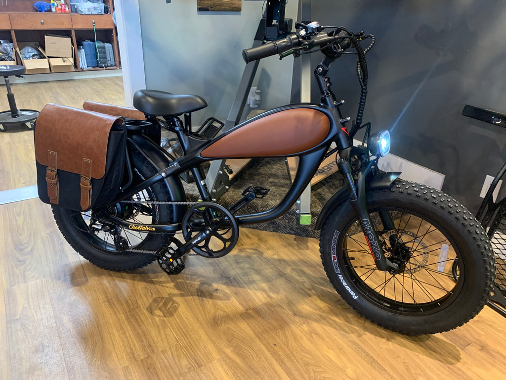 Revi Bikes Cheetah Mini Electric Chopper Bike 